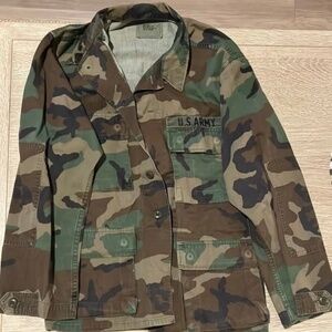 unisex vintage army jacket